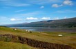 View sur les collines de Hallormsstadur, Iceland (Islande)