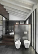 bagno moderno in mansarda