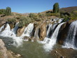 Muridiye Waterfall near Van in Turkey