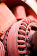 Photo: A rotary motor on industrial equipment. A rotary motor on industrial equipment.