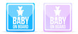 baby on board sign illustration design on white baby on board sign illustration design on white