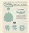 Retro Vintage Styled Website Template Retro Vintage Styled Website Template