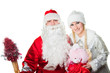 Russian Christmas characters father Frost and Snow Maiden