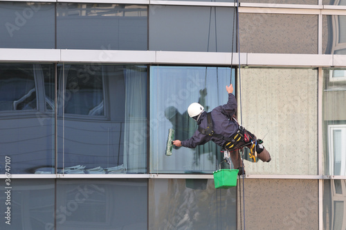 Photo: Window cleaner Window cleaner