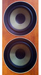 Close-up of speakers Close-up of speakers