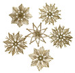 decorative christmas straw stars