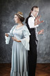 Photo: Ancient couple in room Ancient couple in room
