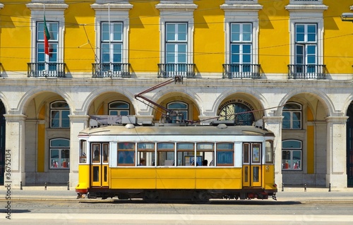 Photo: Old Yellow Tram Old Yellow Tram