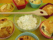 Maismehl und glutenfreier Kuchen