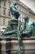 Thunder Fountain (Donnerbrunnen) in Vienna Thunder Fountain (Donnerbrunnen) in Vienna