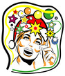 femme décoration fête de noël femme décoration fête de noël