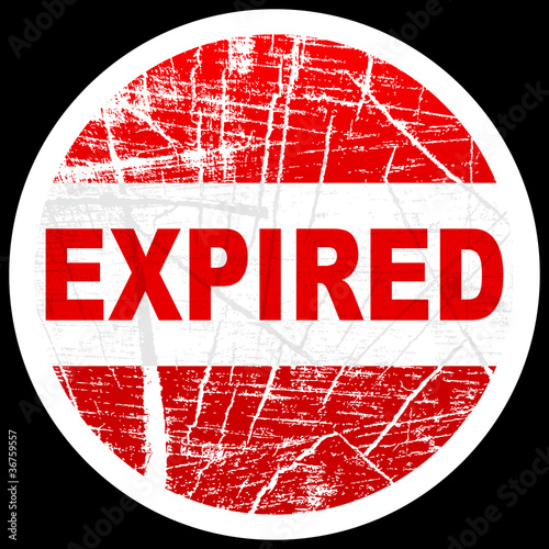 Vector: expired stamp expired stamp