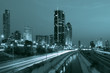 Night view on Tel Aviv. Night view on Tel Aviv.