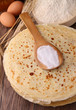 pancake preparation and ingredient