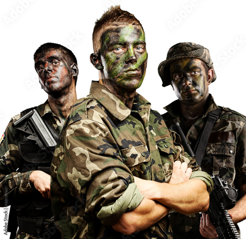 Photo: soldiers group soldiers group