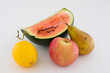 the fresh fruits