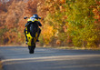 Photo: wheelie on motorcycle wheelie on motorcycle