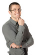 Photo: Portrait of young businessman in eyeglasses Portrait of young businessman in eyeglasses
