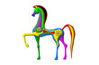 Illustration: Pferd Pferd