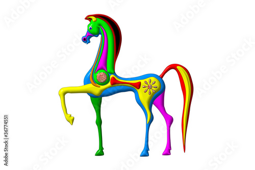 Illustration: Pferd Pferd