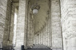 Columned hallway in Saint Peter's Square Columned hallway in Saint Peter's Square