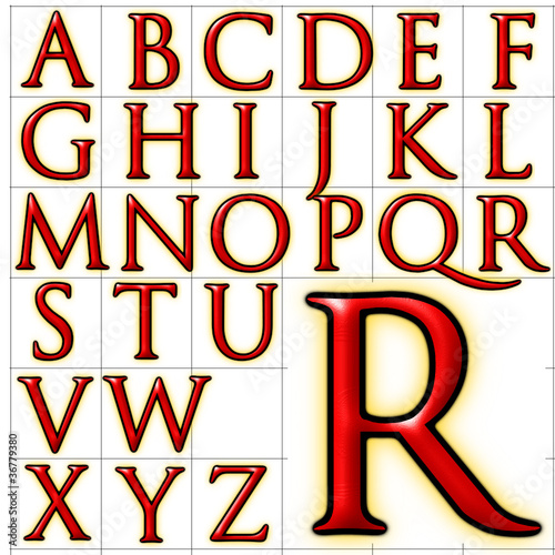 Vector: abc alphabet background trajanus design abc alphabet background trajanus design