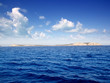 Ibiza Conillera and Bosque islands in blue day Ibiza Conillera and Bosque islands in blue day