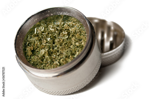 Photo: Marijuana grinder Marijuana grinder