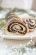 Christmas poppy seed cake