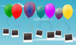 Polaroids an Luftballons