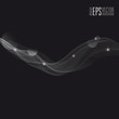 abstract motion vector smoke background