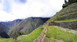 Panorama of Inca Ruins on the Inca Trail Panorama of Inca Ruins on the Inca Trail