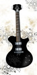 Beautiful illustration of electrical guitar isolated on vintage, Beautiful illustration of electrical guitar isolated on vintage,