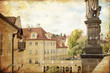 Prague. Retro-style