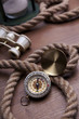 Golden Compass and rope