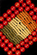 three color pasta like symbol Italian flag three color pasta like symbol Italian flag