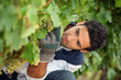 close-up of a wine-grower