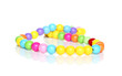 Photo: Necklace made of colorful beads Necklace made of colorful beads