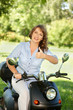 Woman riding