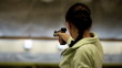 woman with gun