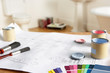 Photo: Decorating tools and materials Decorating tools and materials