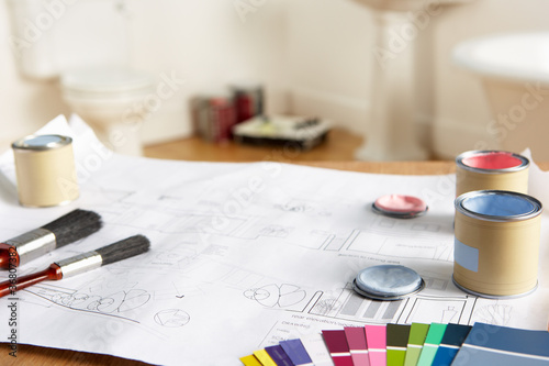 Photo: Decorating tools and materials Decorating tools and materials