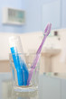 Toothbrush and toothpaste