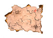 Schatzkarte (freigestellt)