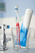 Toothbrush and toothpaste