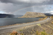 Iceland - road next to Hvalfjordur