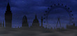 London skyline - night