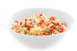 Bowl of vegetable couscous