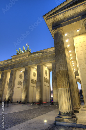 Photo: Brandenburg Gate, Berlin (Germany) / Brandenburger Tor Brandenburg Gate, Berlin (Germany) / Brandenburger Tor