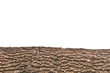 Foto: Isolated stump/ stub bark with wooden texture Isolated stump/ stub bark with wooden texture